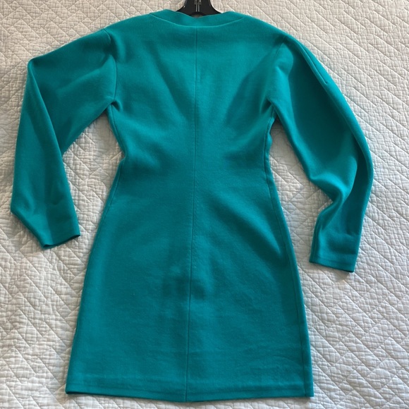 A.L.C. Knit Nate Button down puff sleeve dress XS - Picture 8 of 9